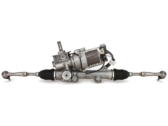 Cremallera de dirección asistida electrónica (EPS) con su motor y módulo de control